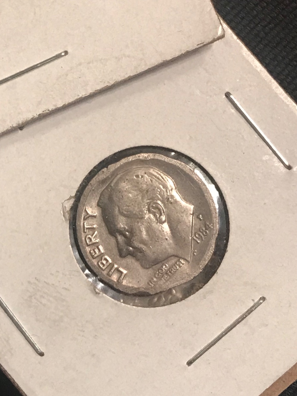 1984-P-Roosevelt-Dime,-Planchet-Or-Collar-Error?