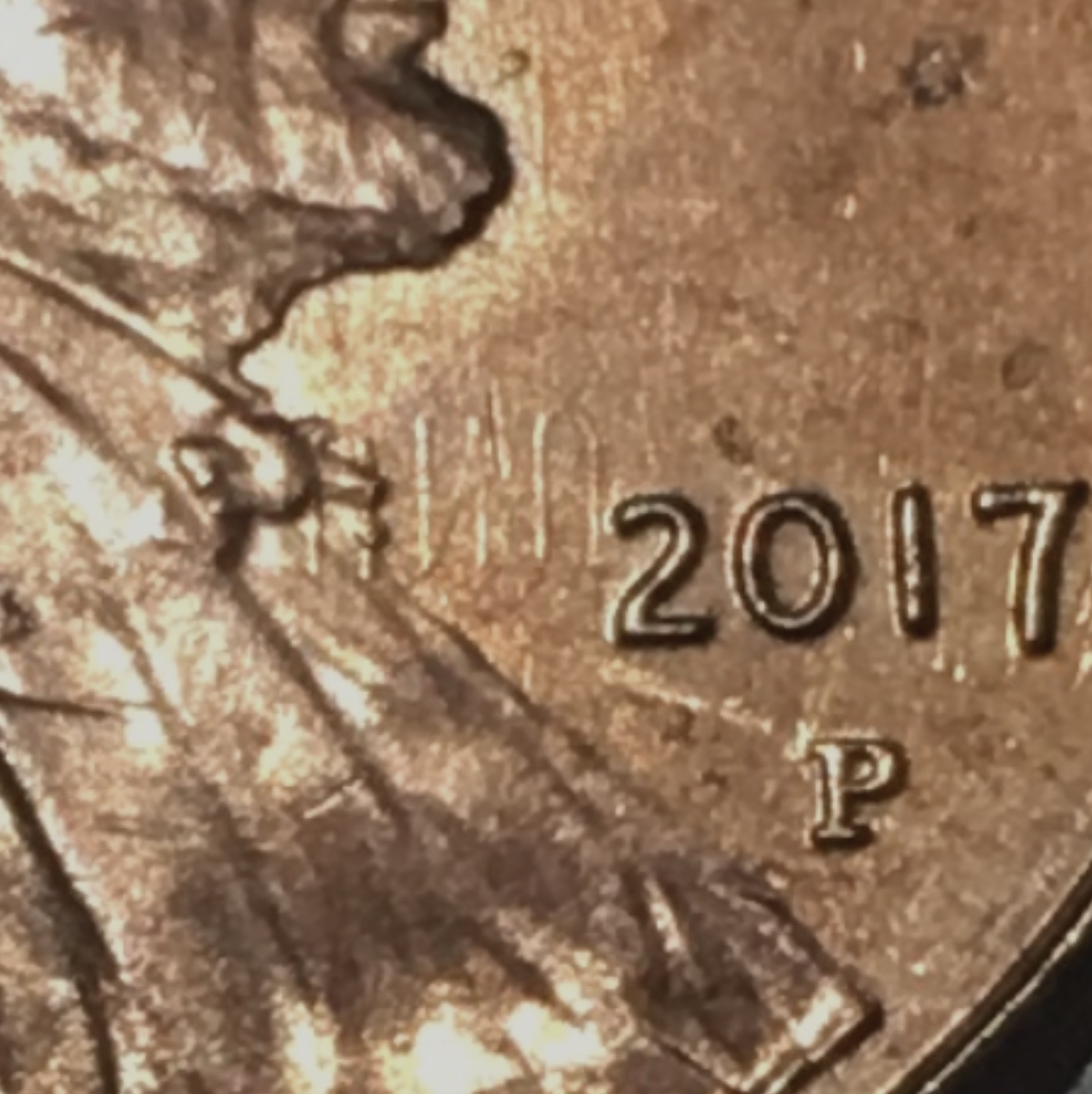 2017-Lincoln-Penny.-Die-Clash-Error-?