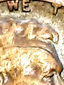 1968-S-Lincoln-Cent-Coin-Missing-Piece-Of-Forehead.
