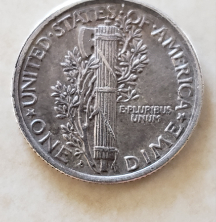 1916-D-Mercury-Dime-In-Great-Condition