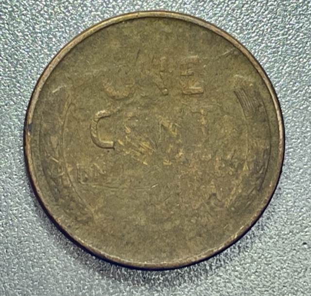 1955-Wheat-Penny-Missing-Most-Letters-On-Reverse