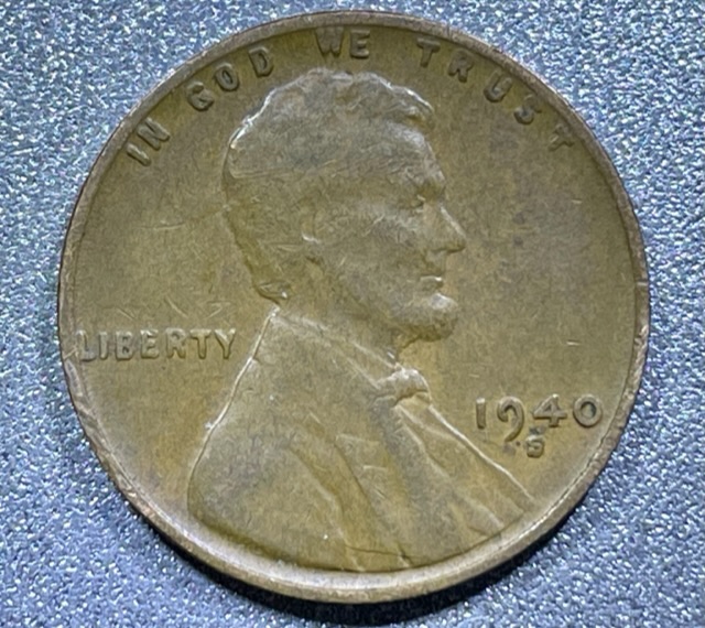 1940-S-Wheat-Penny-2.53g-W/-Errors