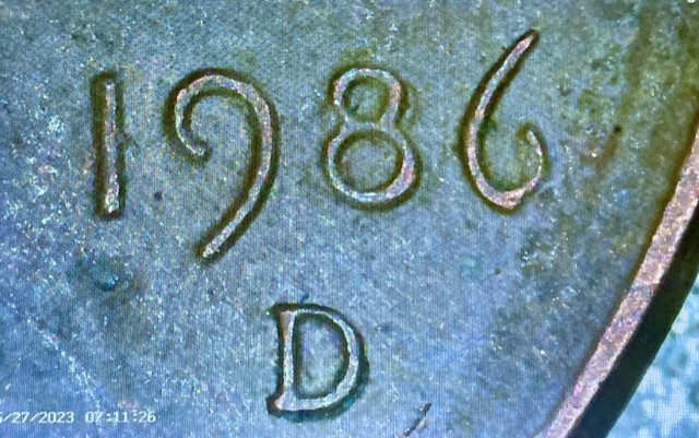 1986-D-Lincoln-Cent-Striking-Error?
