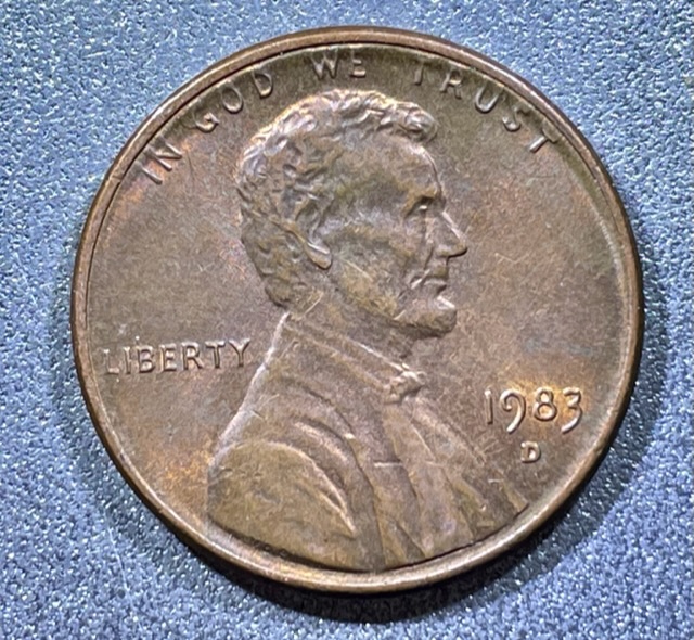 1983-D-Lincoln-Cent-Striking-Error