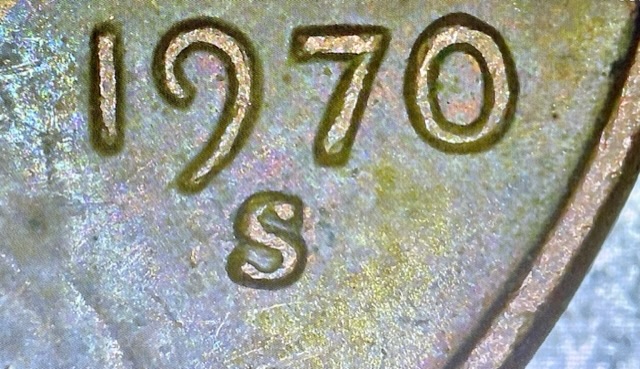 1970-S-Large-Date-Lincoln-Cent-W/-Floating-Roof