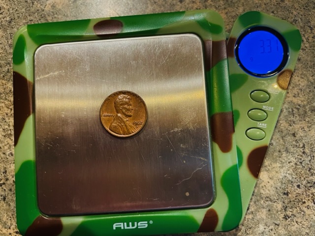 1962-D-Lincoln-Penny-3.31g