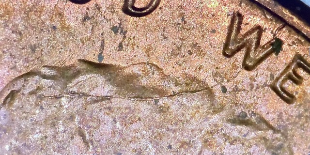1983-Lincoln-Penny-Spike-Head-Die-Crack