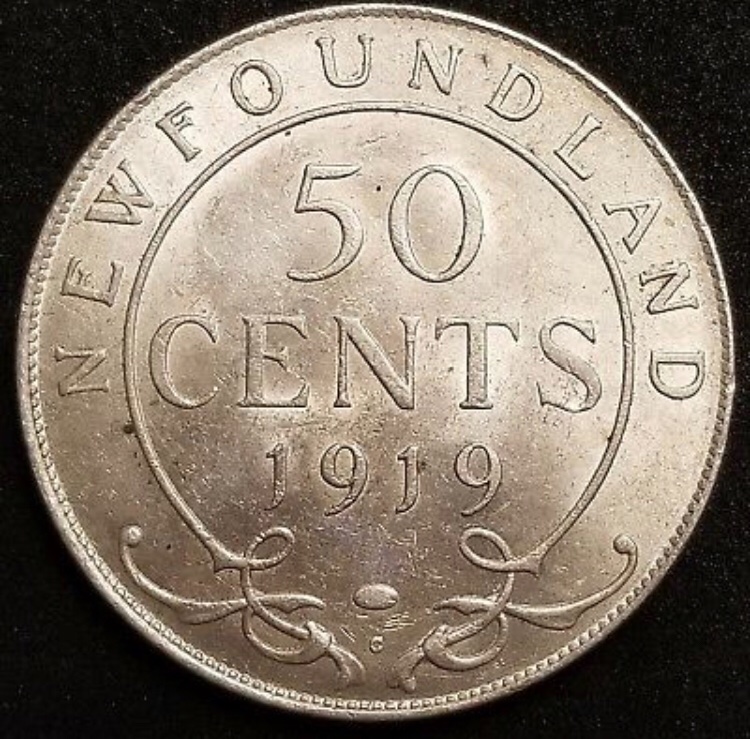 1919-Newfoundland-50-Cent