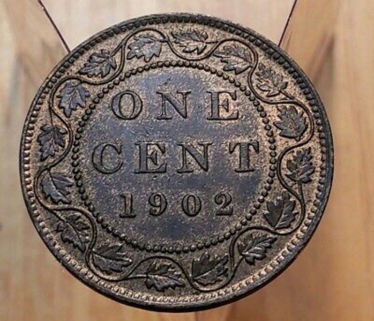 1900-And-1902-Canadian-Pennies