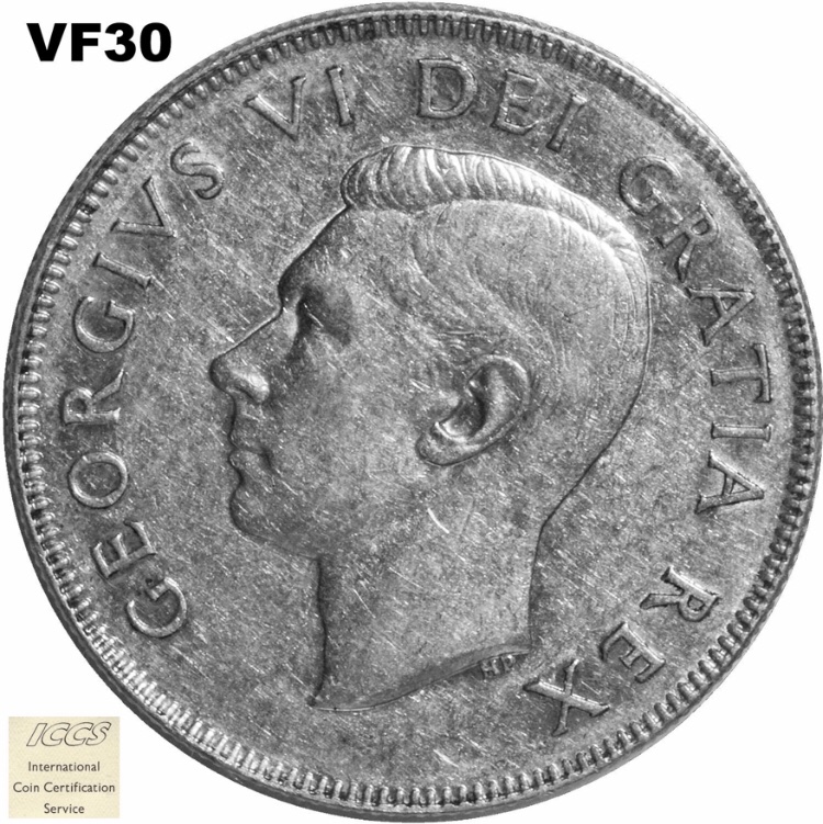 Canada-50-Cent-1946-Grade-Comparisons