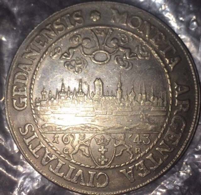 1643-Silver-Thaler-Poland