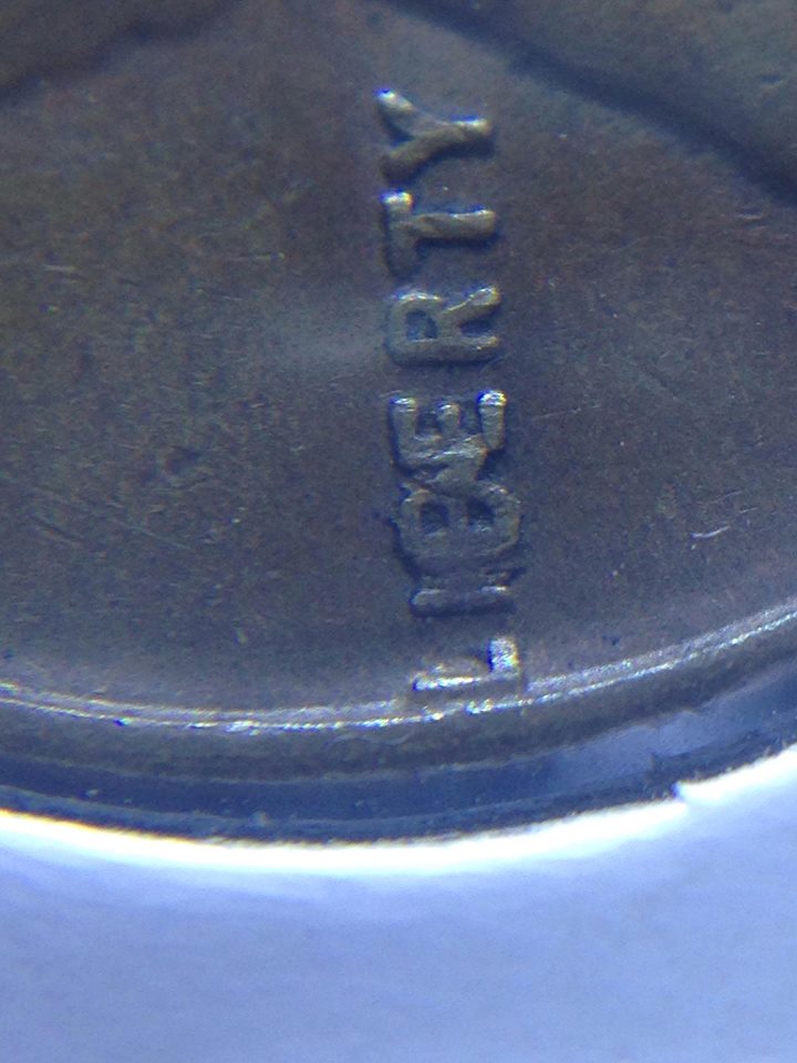 1956-P-Wheat-Cent---Interior-Die-Break,-Bie,-Chips-Galore!