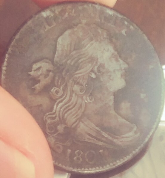 Grade,-Variety,-&-Proper-Conservation-Advice-On-This-1801-Draped-Bust-Large-Cent