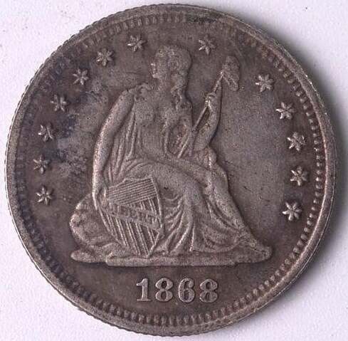 Grading-And-Authenticity-Thoughts-On-This-1868-Seated-Liberty-Quarter