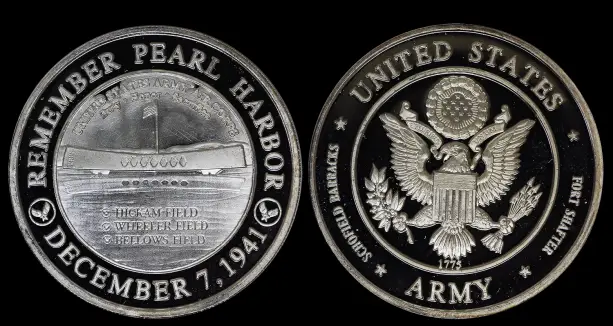 Post-A-Coin-Or-Medal-Devoted-To-A-Military-Subject