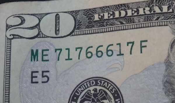Value-Of-This-$20-Dollar-Bill-With-The-Serial-Number-Being:-Me-71766617-F