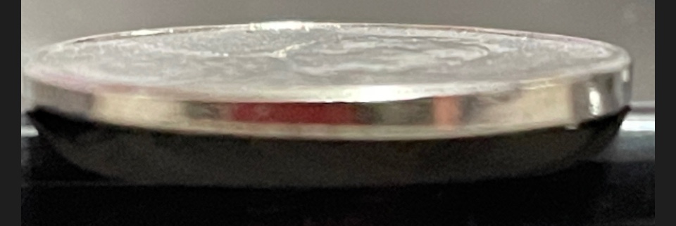 1990--D--Sliver-In-Color,-Either-The-Best-Plate-Job-I've-Ever-Seen-Or-Penny-On-Dime-Planchet