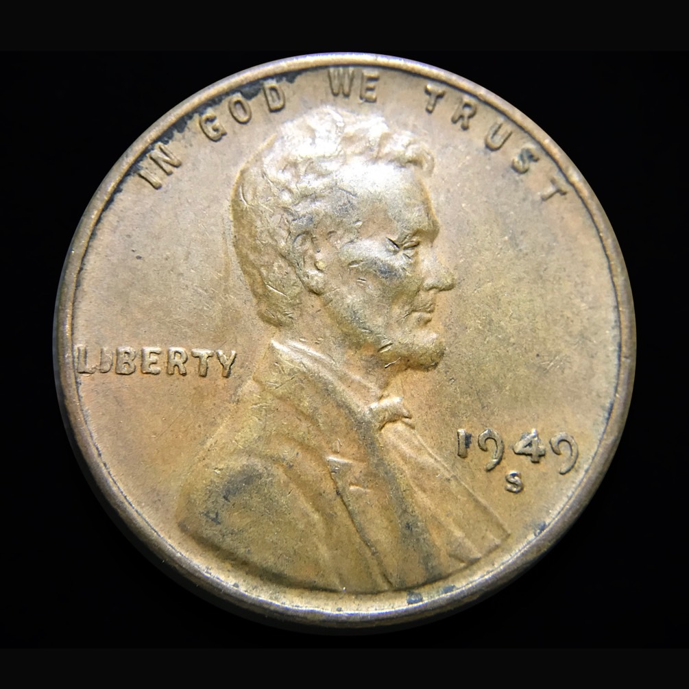 1949-S-Lincoln-Wheat-Cent--Doubled-Die-Obverse-Blunt/Pointed-9