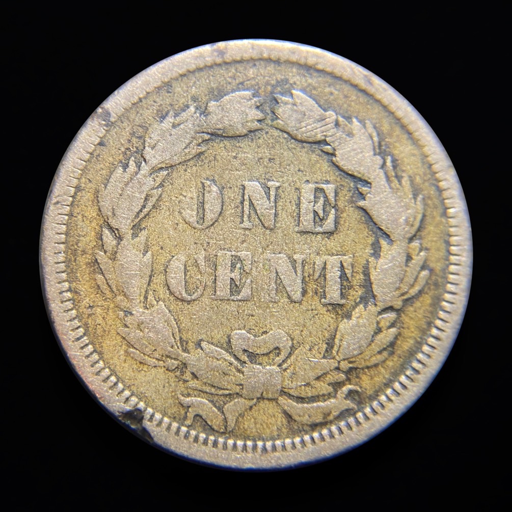 1859-Indian-Head-Cent-FS-303-Snow-3-For-Grading