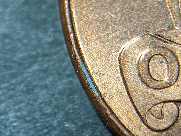 2013-D-Lincoln-Cent--Struck-Through-Detached-Rim-Burr