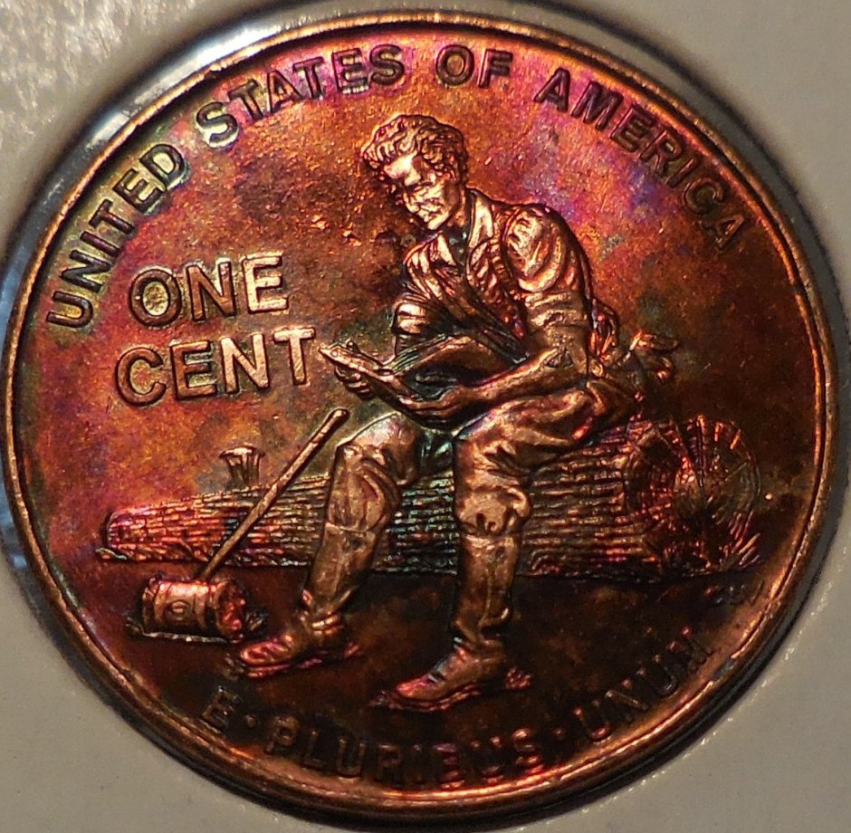 1991-D-Lincoln-Penny...tone-&-Error-Both-Sides-Of-Coin.help!
