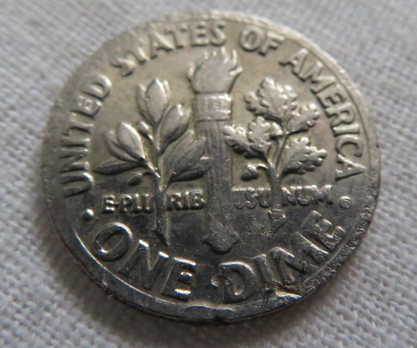 1985-Dime-Damaged-Or-Error?