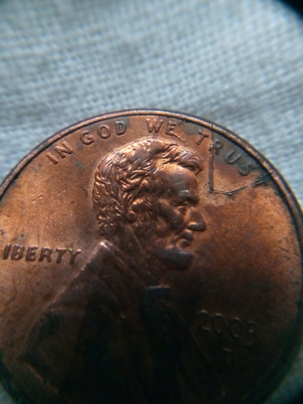 Lincoln-Cent-Error-Or-Damage?