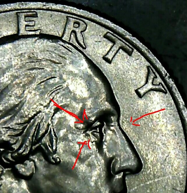 2022-P-Maya-Angelou-Quarter-Obverse-And-Reverse-Die-Chips/Gauges.-Clashing.-DDO-Or-R?