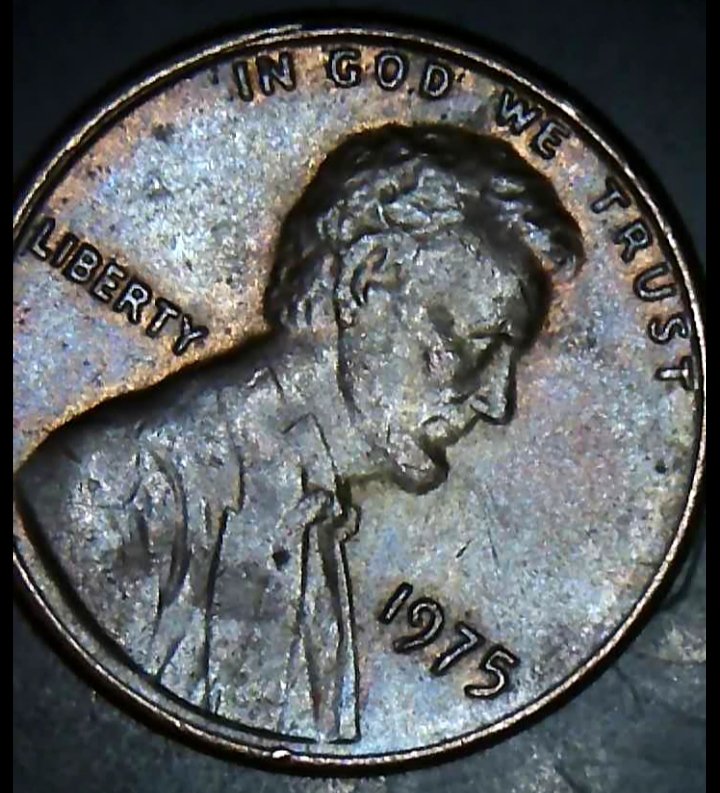 1975-Cent--Partial-Split-Collar-Or-Collar-Clash?-Rim-To-Rim-Die-Cracks--Multi--Small-Cuds