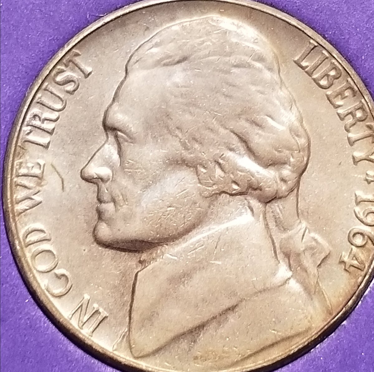 1964-P-Jefferson-Nickel-Wierd-Doubling-Jefferson's-Bust