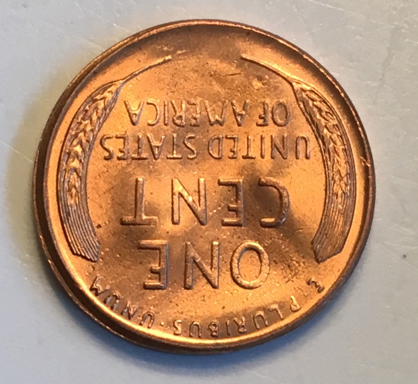Strange-1957-D-Lincoln-Wheatie-Is-This-A-Die-Clash-Error?