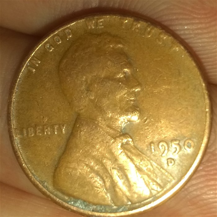 1950-Denver-Wheat-Cent...-Is-There-An-Error-On-The-Coin?--I'm-New
