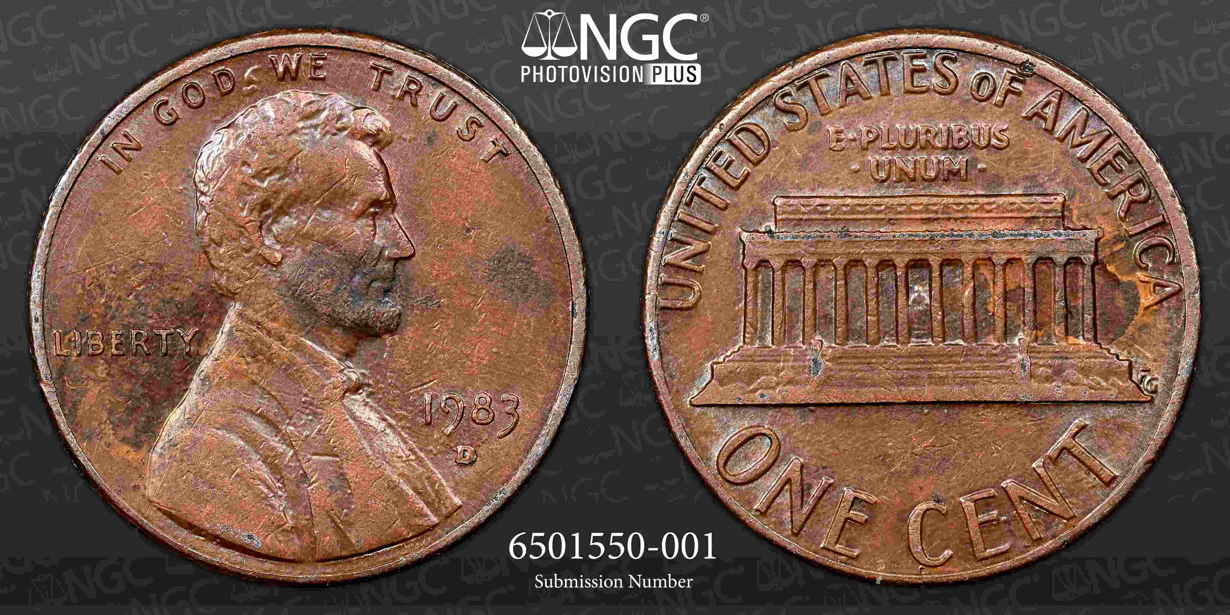 1983-D-Lincoln-Cent-Nickname-In-Gods-We-Trust!
