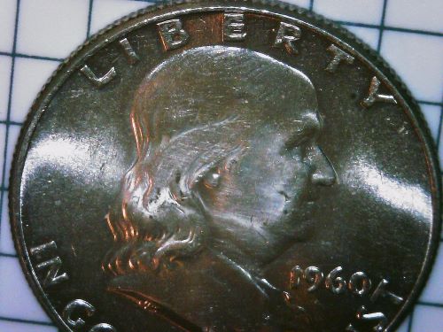 1960-Franklin-Half-Dollar-Grade?--MS-63?