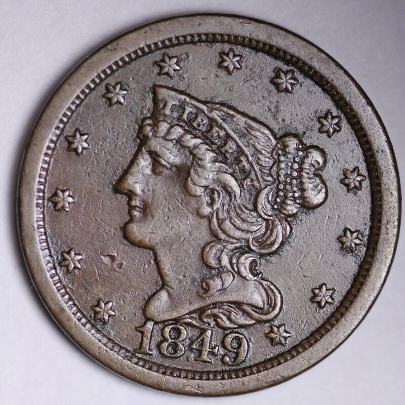 Couple-Of-Braided-Hair-Half-Cents-Please-Give-Opinion-On-Condition/Grade