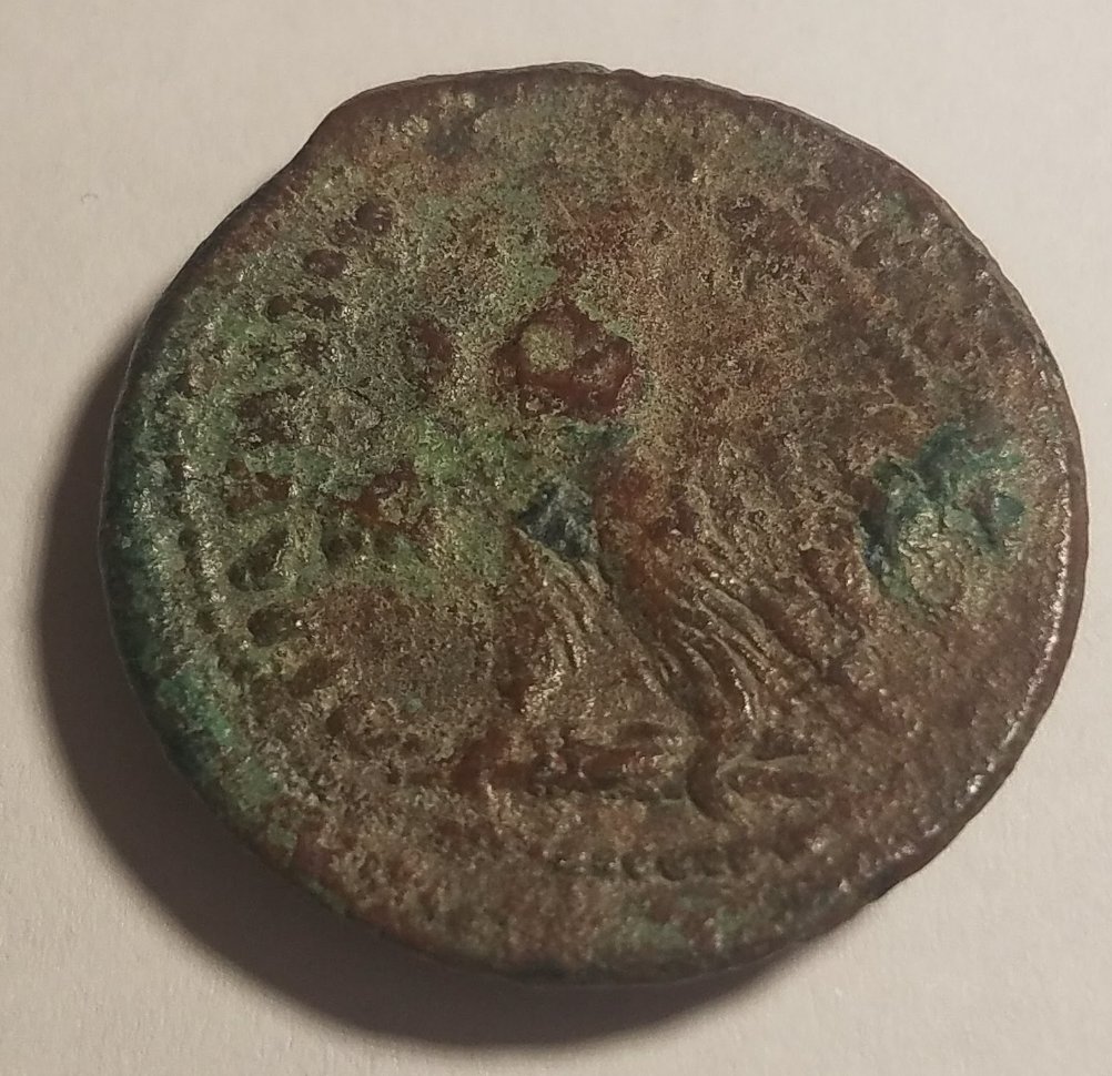 Ancient-Bronze-Coin,-Unsure-Of-Origin