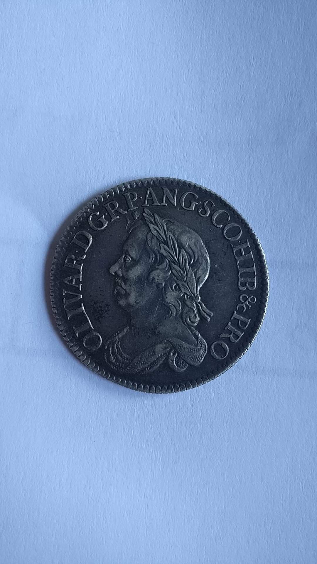 1658-Cromwell-Shilling