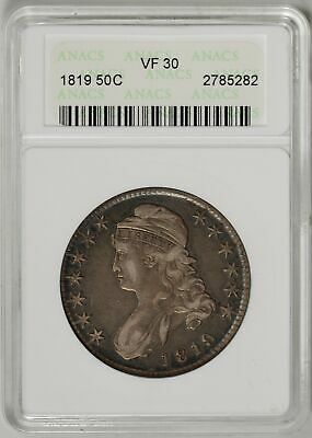 1819-Capped-Bust-Half....you-Vs-ANACS.