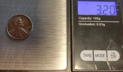1971-Lincoln-Cent-It-Weighs-3.20-Grams,-Is-This-Odd?