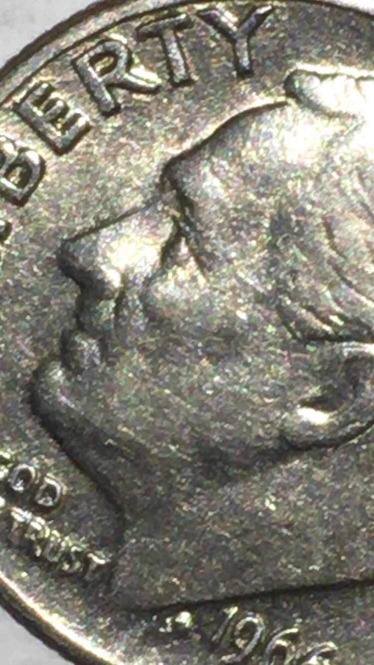 1966-Dime-With-5-On-Cheek?