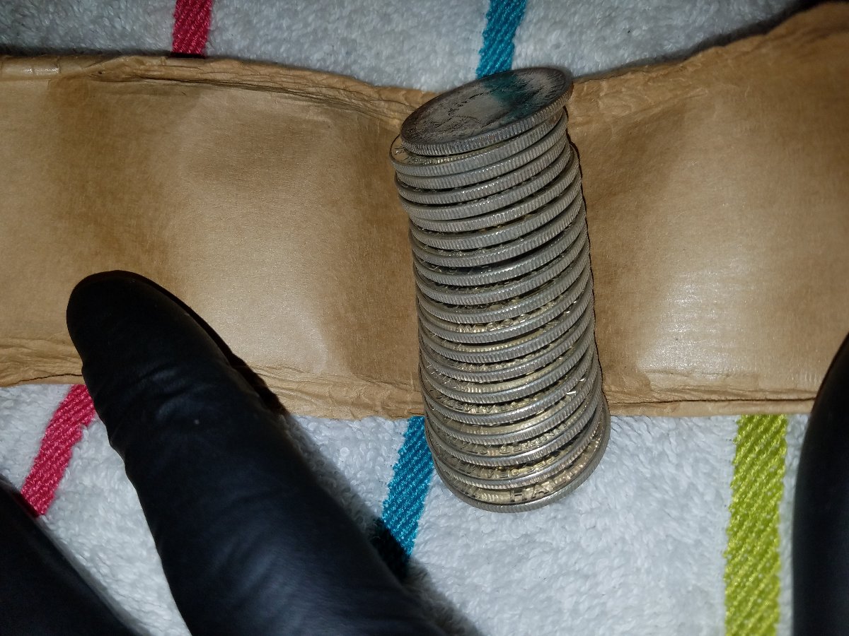 Picked-This-Roll-Of-1963-D-Franklin-Halves-Today,-Not-Sure-What-To-Do-Next