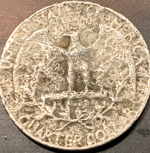 1965-Washington-Quarter-Struck-Multiple-Times-On-Wrong-Planchette?