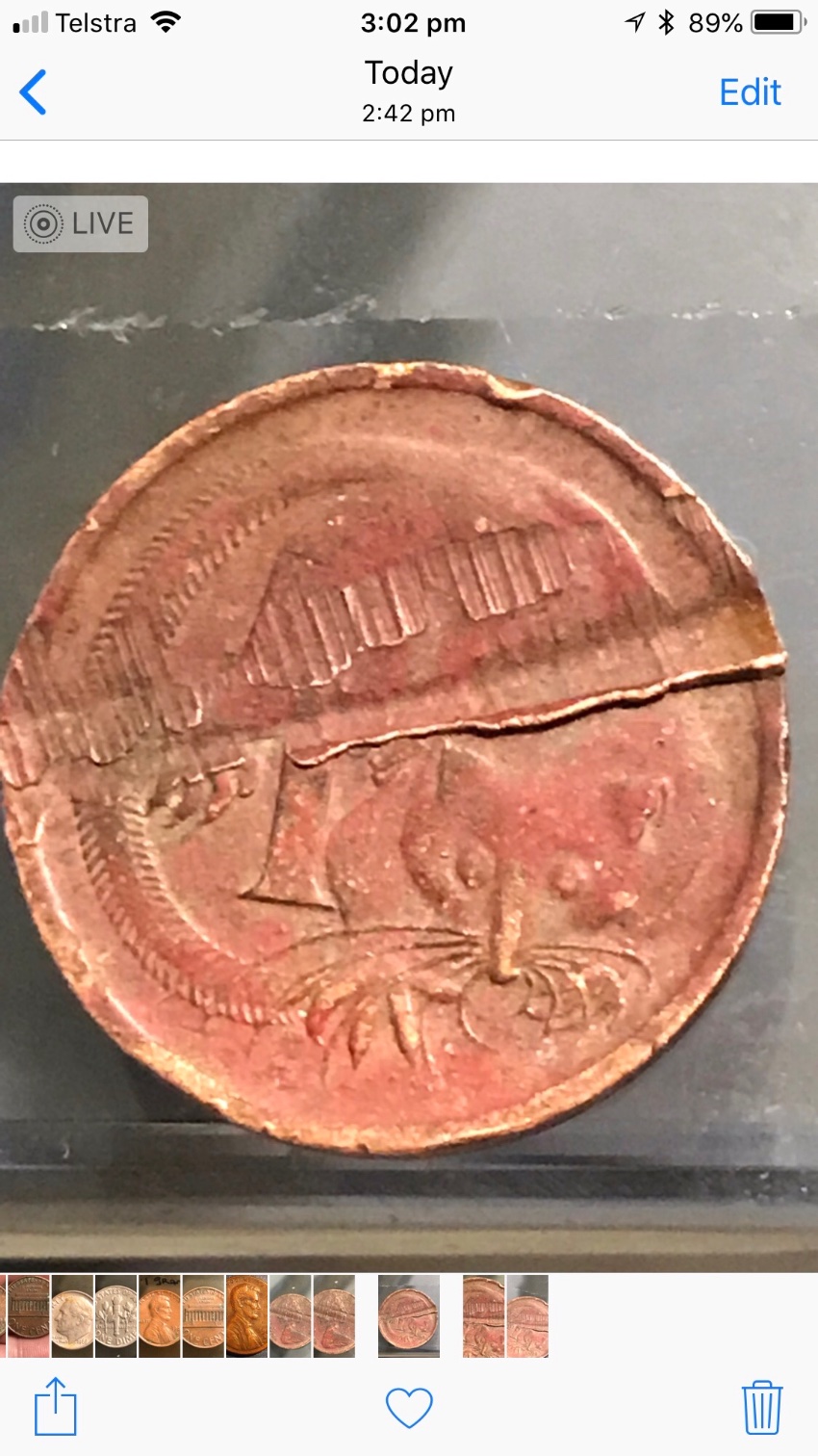 One-Cent-With-Damage,-Is-It-Post-Please.-Thanks