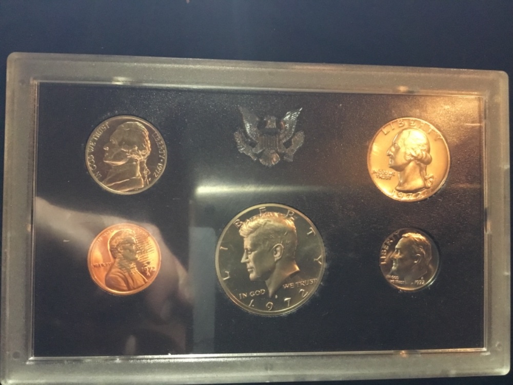 1972-Proof-Set-With-Fingerprint
