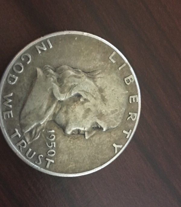 1950-Franklin-Half-Dollar-For-Grading