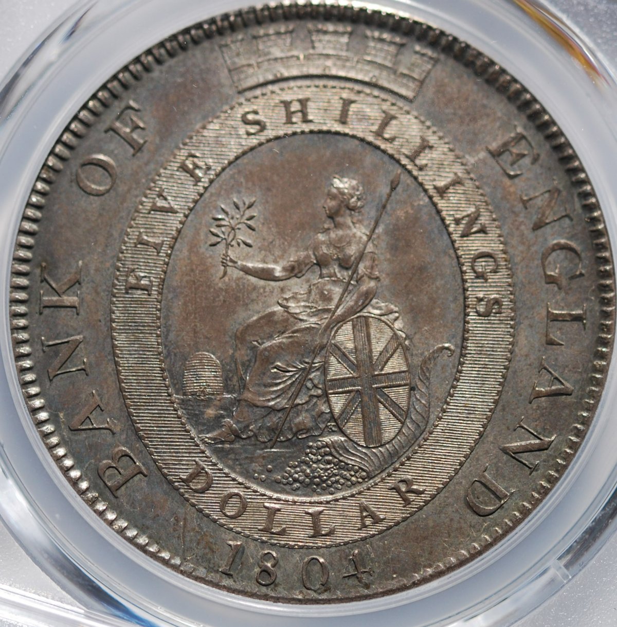 My-UK-1804-Set:-Half-Guinea-And-Bank-Of-England-Dollar