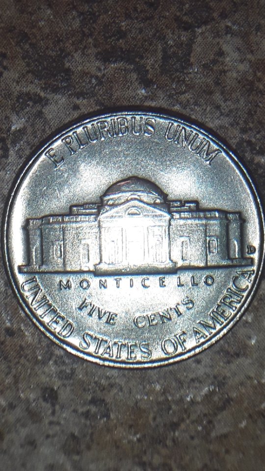 1955-D-Jefferson-Nickel-Some-Type-Of-Doubling