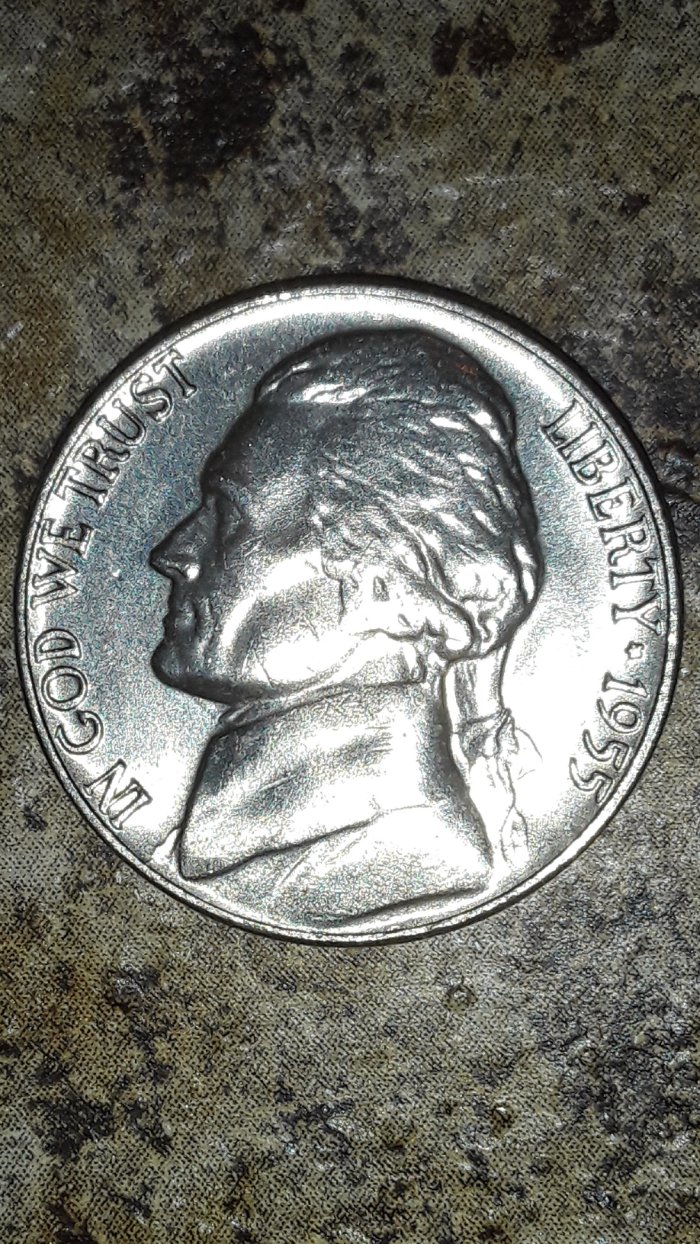 1955--Jefferson-D-Nickel--RPM?