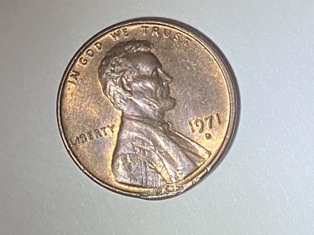 1971-D-Penny-Looks-Like-Extra-Strike-On-Bottom-With-Letters.