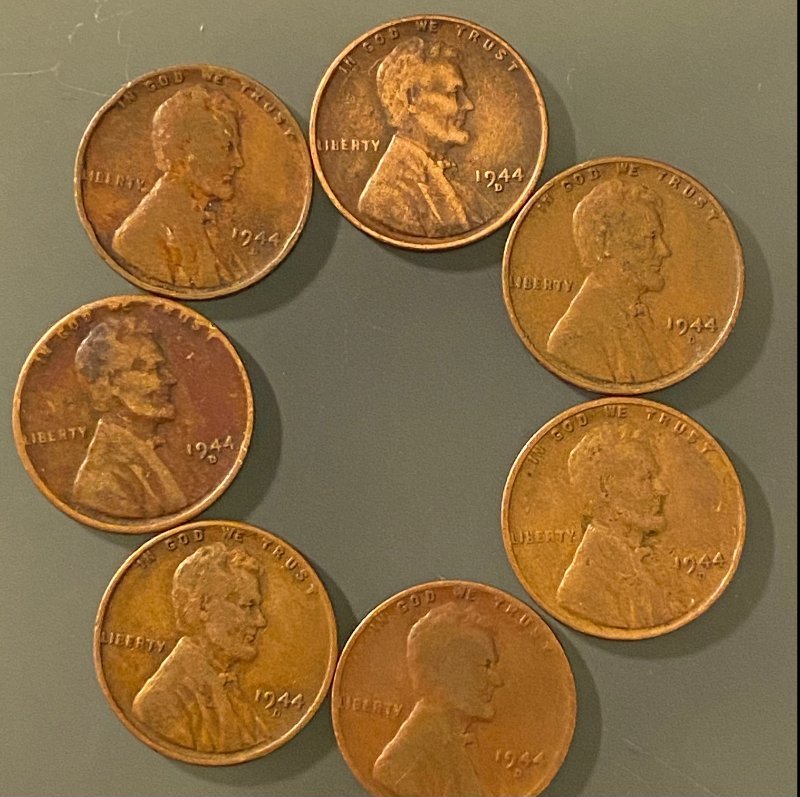 Opinions-Please-On-My-1944-Lincoln-Wheat-1c-Collection-No-Mint-&-D-Mint